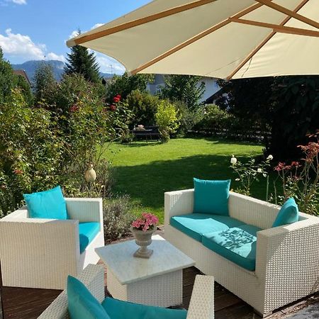 Charmantes Garten-Apartment: Erholung Im Chiemgau Unterwoessen Luaran gambar