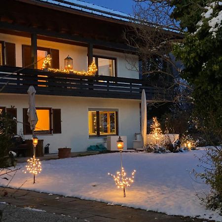 Charmantes Garten-Apartment: Erholung Im Chiemgau Unterwoessen Luaran gambar