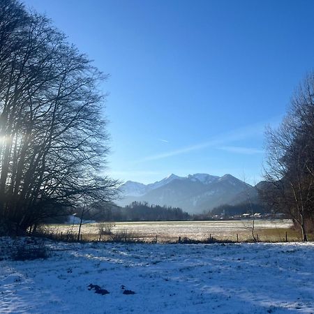 Charmantes Garten-Apartment: Erholung Im Chiemgau Unterwoessen Luaran gambar