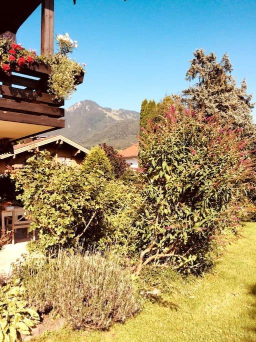 Charmantes Garten-Apartment: Erholung Im Chiemgau Unterwoessen Luaran gambar
